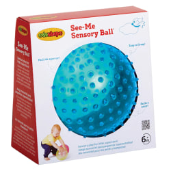 Edushape See-Me Sensory Ball, 7", Assorted Colors, Pre-K