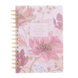 2025-2026 Russell & Hazel Weekly/Monthly Planner, 5-7/8" x 8-1/4", Blush Floral, July 2025 To June 2026, 103355