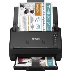 Epson® WorkForce® ES-500W II Wireless Duplex Desktop Color Document Scanner with Auto Document Feeder