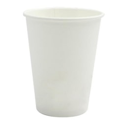 Karat Paper Hot Cups, 12 Oz, White, Set Of 1,000 Cups