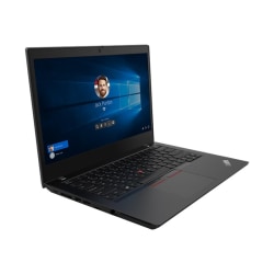 Lenovo ThinkPad L14 Gen1 20U5004RUS 14" Laptop - AMD Ryzen 5 PRO 4650U Hexa-core (6 Core) 2.10 GHz - 8 GB  - 256 GB SSD - Glossy Black - Windows 10 Pro - AMD Radeon Graphics