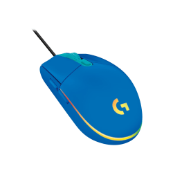 Logitech Gaming Mouse G203 LIGHTSYNC - Mouse - optical - 6 buttons - wired - USB - blue