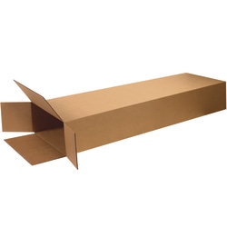 Office Depot® Brand Side-Loading Boxes, 60"H x 8"W x 20"D, Kraft, Bundle Of 5