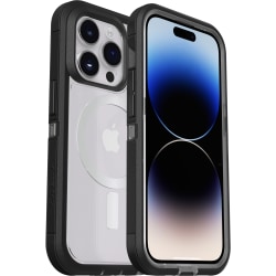 OtterBox Defender Series XT Rugged Carrying Case Apple iPhone 14 Pro Smartphone - Clear - Dirt Resistant Port, Bump Resistant, Scrape Resistant, Drop Resistant - Synthetic Rubber Body - Lanyard Strap - 6.2" Height x 3.3" Width x 0.5" Depth - 1 Unit