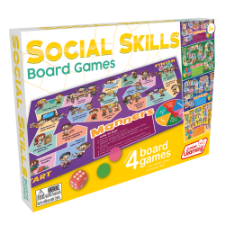 Junior Learning 4 Social Skills Board Games