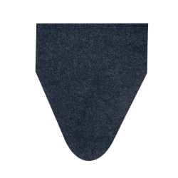 Fresh Products Polyester Carpet Urinal Mats, Black/Gray, Pack Of 6 Mats