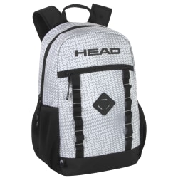 HEAD Backpack With 17" Laptop/Tablet Pocket, Gray Texture