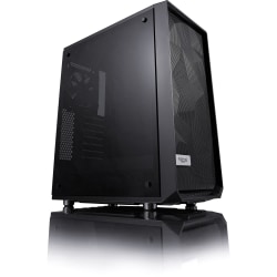 Fractal Design Meshify C Window Computer Case - Mid-tower - Black - Tempered Glass - 5 x Bay - 2 x 4.72" x Fan(s) Installed - ATX, Micro ATX, ITX Motherboard Supported - 7 x Fan(s) Supported - 2 x Internal 3.5" Bay - 3 x Internal 2.5" Bay - 7x Slot(s)