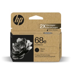 HP 68e EvoMore Black Original Ink Cartridge