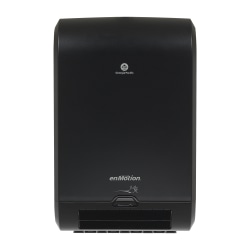 enMotion® Flex by GP PRO, Automated Touchless Paper Towel Dispenser, 59762, 13.32" x 8.16" x 20.83", Black, 1 Dispenser