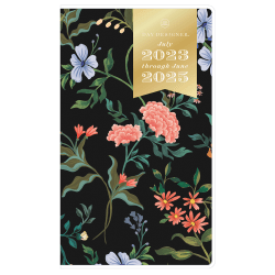 Day Designer Twilight Floral 24-Month Academic Planning Calendar, 3-5/8" x 6-1/8", Multicolor, July 2023 to June 2025, 144374
