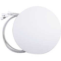 Meraki Panel Omni - 2.400 GHz to 2.500 GHz, 5.150 GHz to 5.875 GHz - 4.9 dBi - Indoor, Wireless Access PointWall/Ceiling/Pole - Omni-directional - RP-TNC Connector