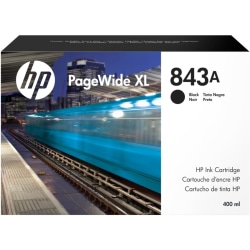 HP 843A Original Ink Cartridge - Black - Page Wide