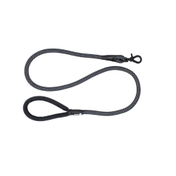 Alcott Rope Leash, 5'L, Large, Black
