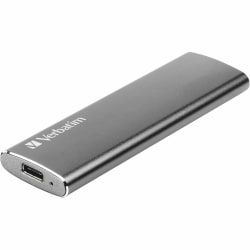 Verbatim VX500 1 TB Portable Solid State Drive - External - Space Gray - Storage System, Notebook Device Supported - 47444