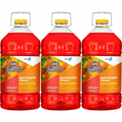 Clorox Fraganzia Multi-Purpose Cleaners - For Multipurpose, Multi Surface - Concentrate - Liquid - 175 fl oz (5.5 quart) - Citrus Blossom Scent - Recommended For: Odor Remover, Grease Remover