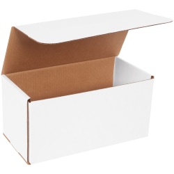 Office Depot® Brand White Corrugated Mailers, 12" x 6" x 6",, Pack Of 50