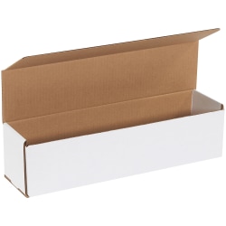 Office Depot® Brand White Corrugated Mailers, 16"x 4" x 4",, Pack Of 50