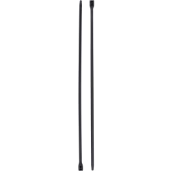 Gardner Bender Cable Ties, 4", Black, Pack Of 30 Ties, 45-104UVB