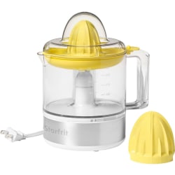Starfrit® 30W Electric Citrus Juicer, 27.05 Fl Oz, White/Yellow