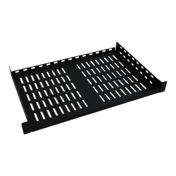Tripp Lite Rack Enclosure Cantilever Toolless Mount Fixed Shelf 1URM - Rack shelf - black - 1U
