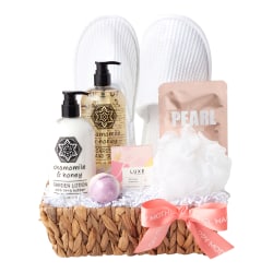Givens Mother's Day Spa Gift Basket 7-Piece Set, Multicolor