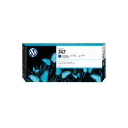 HP 747 Chromatic Blue Ink Cartridge, P2V85A