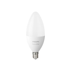 Philips Hue White - LED light bulb - shape: T20 - E12 - 5.5 W (equivalent 40 W) - soft white light - 2700 K - white (pack of 2)