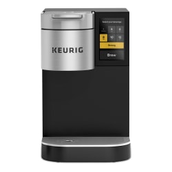 Keurig® K-2500 Single-Serve Commercial Coffeemaker, Plumbed, Silver/Black