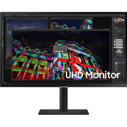 Samsung S27A804NMN 27" 4K UHD LCD Monitor - 27" Class - 3840 x 2160 - 60 Hz Refresh Rate - HDMI - DisplayPort - USB Hub