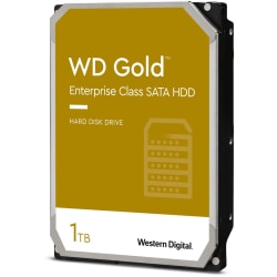 Western Digital Gold WD1005FBYZ 1 TB Hard Drive - 3.5" Internal - SATA (SATA/600) - Server, Storage System Device Supported - 7200rpm - 512n Format - 5 Year Warranty