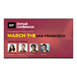 Sharp 4PB75EJ2U 75" Professional Display - 74.5" LCD - High Dynamic Range (HDR) - 16 Hours/ 7 Days Operation - 4PB75EJ2U