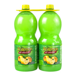 ReaLemon 100% Lemon Juice, 48 Oz, Pack Of 2 Bottles