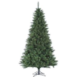 Canyon Pine Artificial Christmas Tree, 7 1/2', Green/Black