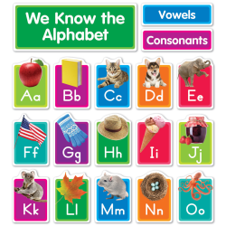 Scholastic Our Photo Alphabet Bulletin Board Set, Pre-K To 1st Grade