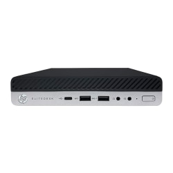 HP EliteDesk 800 G5-MINI Refurbished Desktop PC, Intel® Core™ i7, 32GB Memory, 1TB Solid State Drive, Windows® 11 Pro