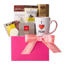 Givens Mother's Day Tea Party Gift Box 7-Piece Set, Multicolor