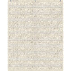 Teacher Created Resources 10 Pocket Chart, 34" x 44", Woven