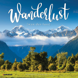 2025 Willow Creek Press Mini Wall Calendar, 7" x 7", Wanderlust, January 2025 To December 2025, 45992