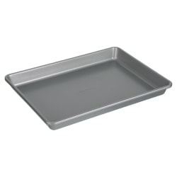 Calphalon Heavy Gauge Carbon Steel Nonstick Brownie Pan, 1-1/4"H x 9"W 13"D, Silver