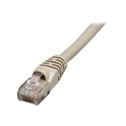 Comprehensive - Patch cable - RJ-45 (M) to RJ-45 (M) - 25 ft - CAT 5e - molded, snagless, stranded - gray