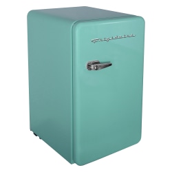 Frigidaire® 3.2-cu.-ft. 60-Watt Retro Compact Refrigerator, Mint, EFR372-MINT