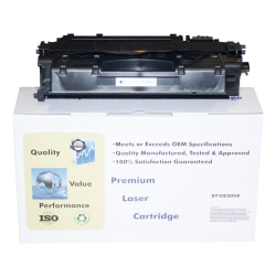 M&A Global Remanufactured Black High Yield Toner Cartridge Replacement For HP 05X, CE505X, CE505X-CMA