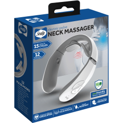 Sealy SL-HW-MA-110-WT Neck Massager, 7"H x 7"W x 2"D, White