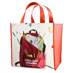 Bags of Bags Non-Woven Laminated Bags, 19"H x 17-1/2"W x 8"D, Office Depot®, Pack Of 200 Bags