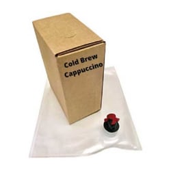 Hoffman Busy Bean Cold Brew Bag-In-A-Box, Cappuccino, 2.5 Gal