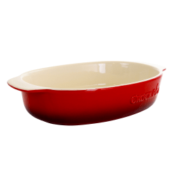 Crock-Pot® 2.5-Quart Stoneware Bake Pan, Red