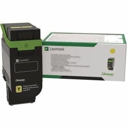 Lexmark Extra High Yield Laser Toner Cartridge - Return Program - Yellow - 1 Pack - 11700 Pages