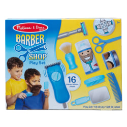 Melissa & Doug Barber Shop Play Set, 13-1/6" x 10-1/16"
