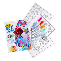 Crayola Color Wonder Disney Junior Ariel Mess Free Coloring Pages, Gift for Toddlers, Age 3, 4, 5, 6